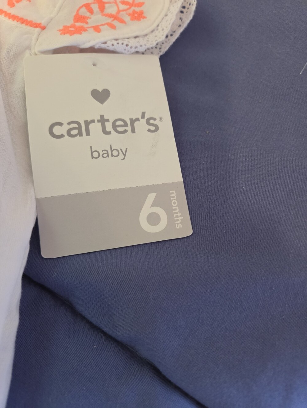 NWT-Carters 2pc 6 Month Outfit - Picture 4 of 6